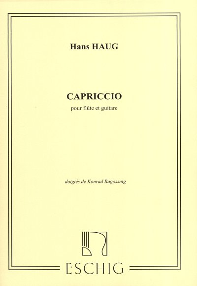 Capriccio, Pour Flute Et Guitare (K. Ragossnig)