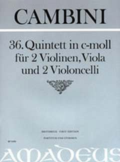 G. Cambini: Quintett 36 C-Moll
