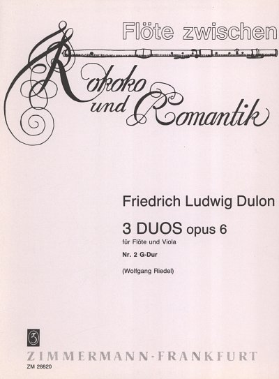Dulon Friedrich Ludwig: Duo 2 G-Dur (3 Duos Op 6)