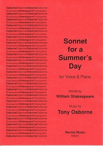 T. Osborne: Sonnet For A Summer's Day, GesKlav (Bu)