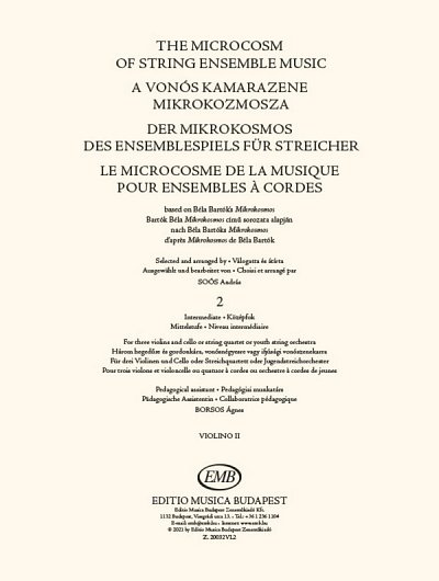 B. Bartók: The Microcosm of String Ensemble Music Vol. 2