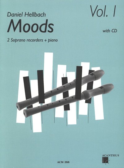 D. Hellbach: Moods 1, 2SbflKlav (KlavpaSt+CD)