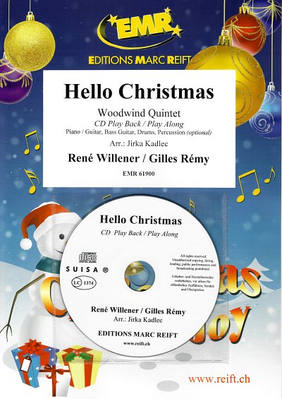 R. Willener: Hello Christmas, 5Hbl (+CD)