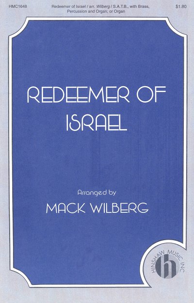 Redeemer of Israel, GchOrg (Chpa)