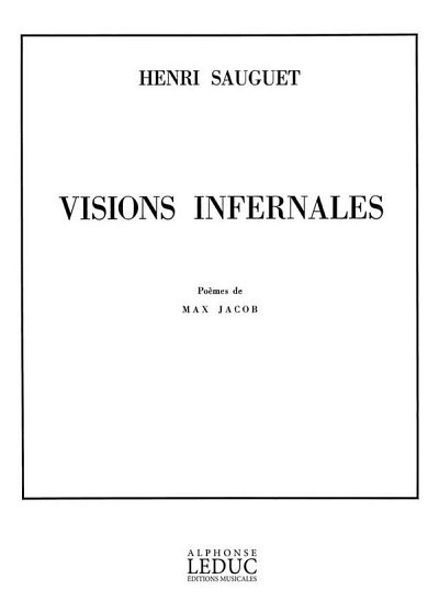 H. Sauguet: Visions Infernales, GesKlav (Bu)