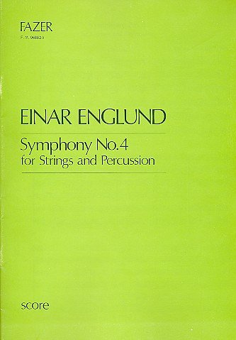 E. Englund: Symphonie Nr. 4 (Part.)