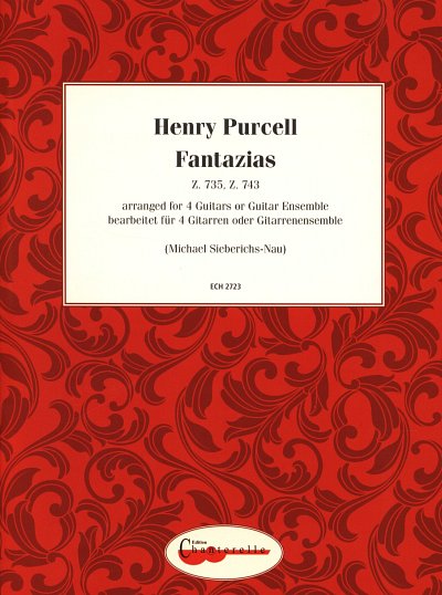 H. Purcell: Fantazias Z. 735, Z. 743, 4Git (Pa+St)