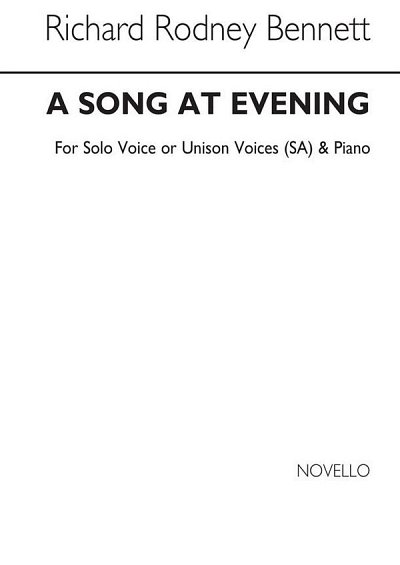 R.R. Bennett: A Song At Evening (Chpa)