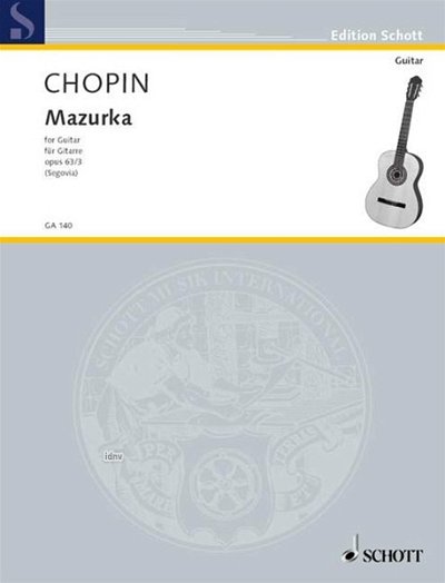 F. Chopin: Mazurka op. 63/3 , Git