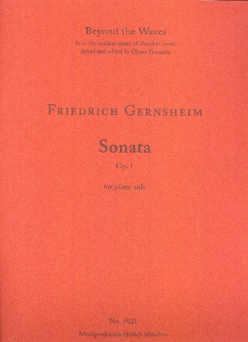 F. Gernsheim: Sonate op.1
