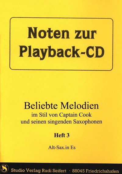 R. Seifert: Beliebte Melodien 3, 2MelBEs;Rhy (St1EsAsax)