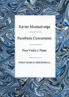 Parafrasis Concertante, VlKlav (KlavpaSt)