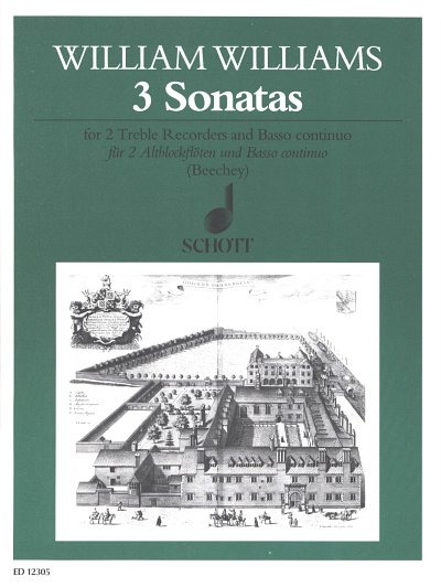 W. William: 3 Sonatas  (Pa+St)