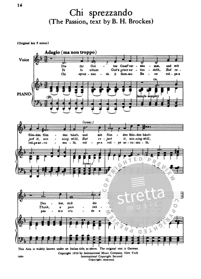 G.F. Händel: 45 Arien aus Opern und Oratorien 1, GesTiKlav (2)
