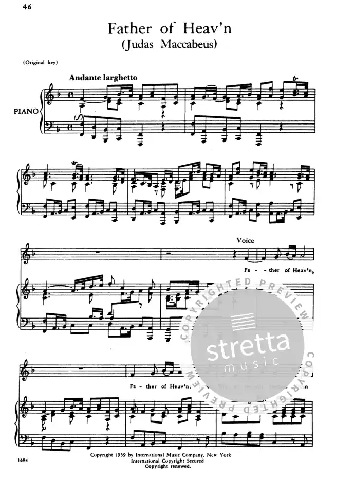 G.F. Händel: 45 Arien aus Opern und Oratorien 1, GesTiKlav (4)