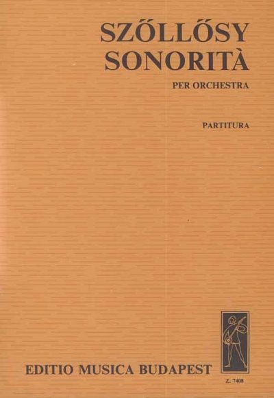 A. Sz_ll_sy: Sonoritá, Sinfo (Part.)