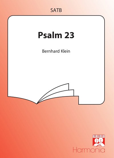 B. Klein: Psalm 23, Gch;Klav (Chpa)