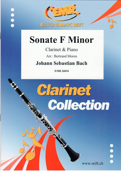 J.S. Bach: Sonate F Minor, KlarKlv