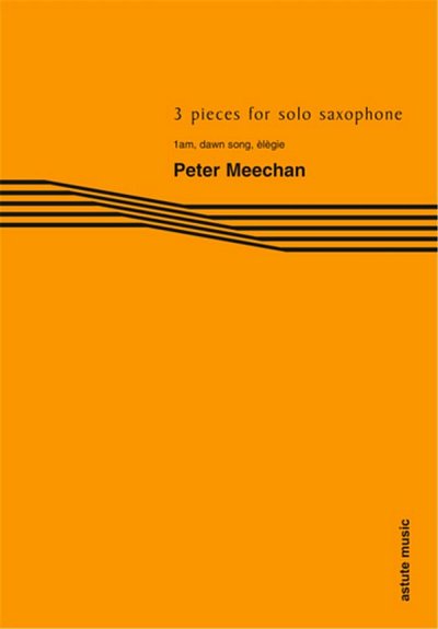 3 pieces for solo saxophone (Bu)
