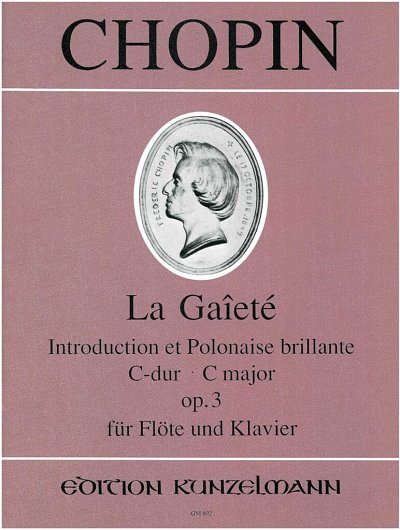 F. Chopin: La Gaîeté - Introduction et Po, FlKlav (KlavpaSt)