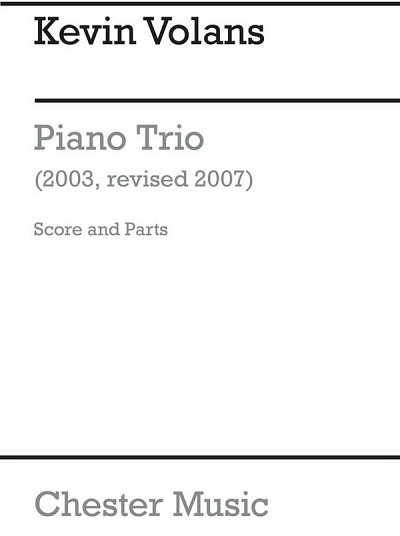 K. Volans: Piano Trio