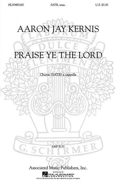 A.J. Kernis: Praise Ye the Lord, GCh8 (Chpa)