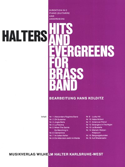 Halters Hits and Evergreens 1, Blaso/Bigb (Dirst)