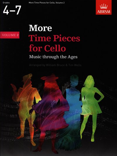 W. Bruce: More Time Pieces for Cello, Vol, VcKlav (KlavpaSt)