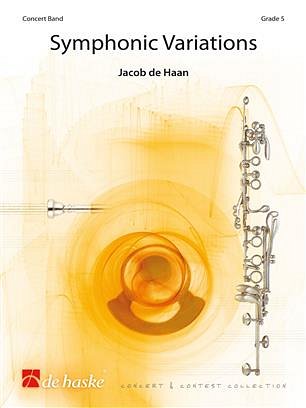 J. de Haan: Symphonic Variations, Blasorch (Pa+St)