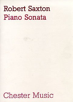 R. Saxton: Piano Sonata, Klav
