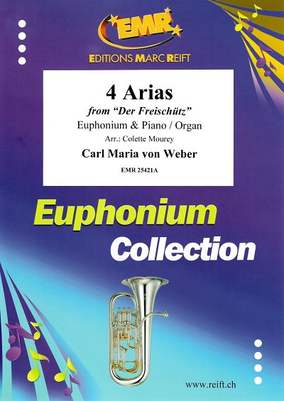 C.M. von Weber: 4 Arias, EuphKlav/Org