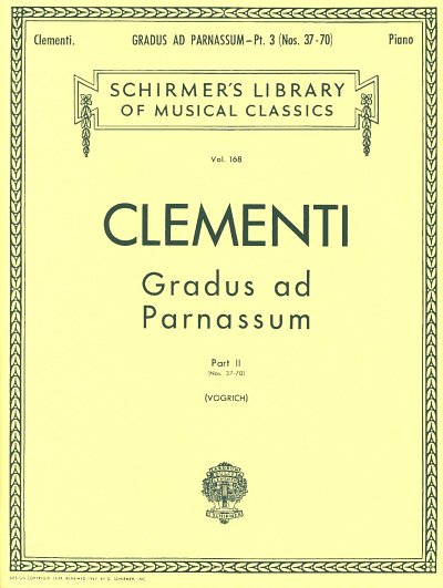 M. Clementi: Gradus ad Parnassum 2, Klav