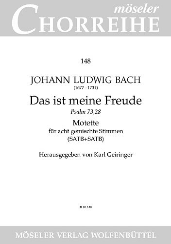 DL: J.L. Bach: Das ist meine Freude, 2Gch