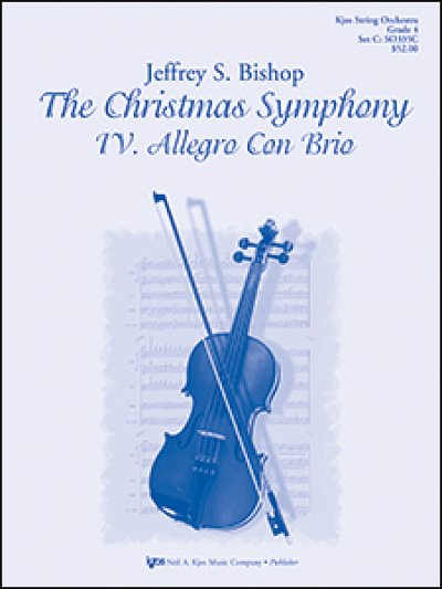 The Christmas Symphony, IV: Allegro con brio, Orch (Pa+St)