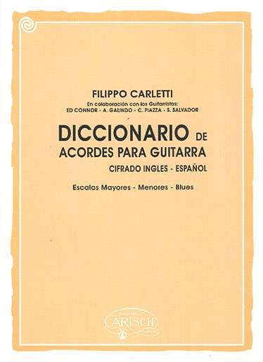 F. Carletti: Diccionario de acordes para guitarra, Git