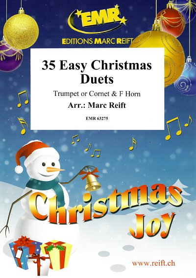 DL: M. Reift: 35 Easy Christmas Duets, Trp/KornHrn