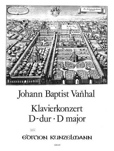 J.B. Vanhal: Klavierkonzert op. 14 D-Dur, 2Klav (KA)