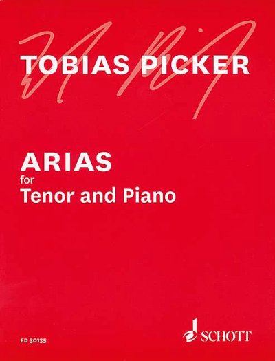 P. Tobias: Arias for Tenor and Piano , GesTeKlav