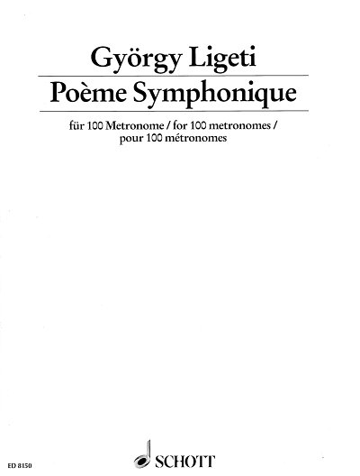 G. Ligeti: Poeme Symphonique Fuer 100 Metronome