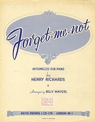 B. Henry Richards, Billy Mayerl: Forget-Me-Not