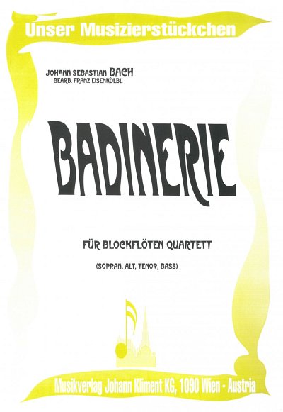J.S. Bach: Badinerie, 4Blf (Sppa)