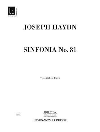 J. Haydn: Sinfonie Nr. 81 G-Dur, SinfOrch (VcKb)