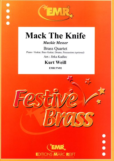 K. Weill: Mack The Knife, 4Blech
