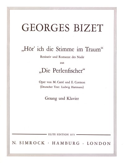G. Bizet: Die Perlenfischer , GesKlav