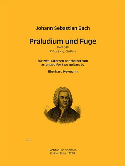 J.S. Bach: Präludium und Fuge C-Dur BWV 848, 2Git (Pa+St)