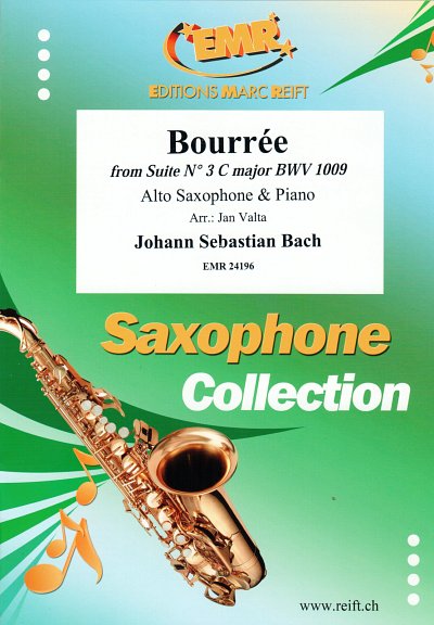 J.S. Bach: Bourree, ASaxKlav