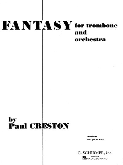 P. Creston: Fantasy, Op. 42