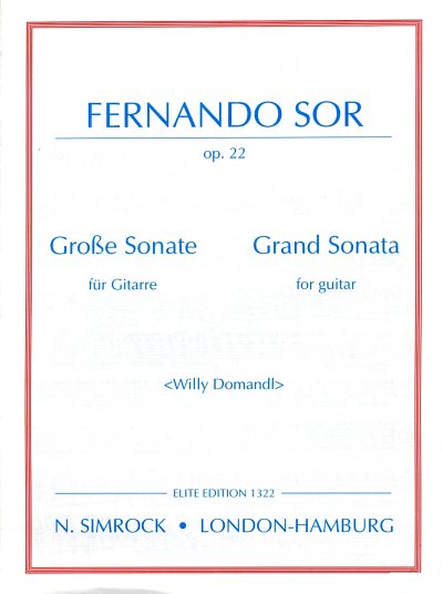 F. Sor: Große Sonate op. 22, Git