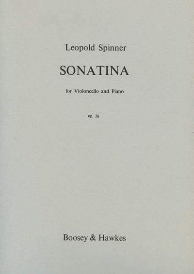 L. Spinner: Sonatina Op. 26, VcKlav (KlavpaSt)