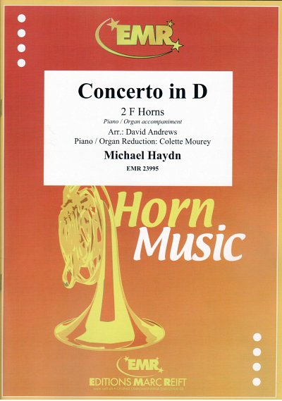 M. Haydn: Concerto in D, 2HrnKlav/Org (KlavpaSt)